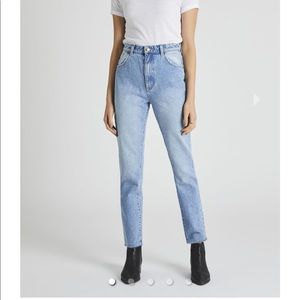 ROLLA’S Duster High-rise straight-leg jeans